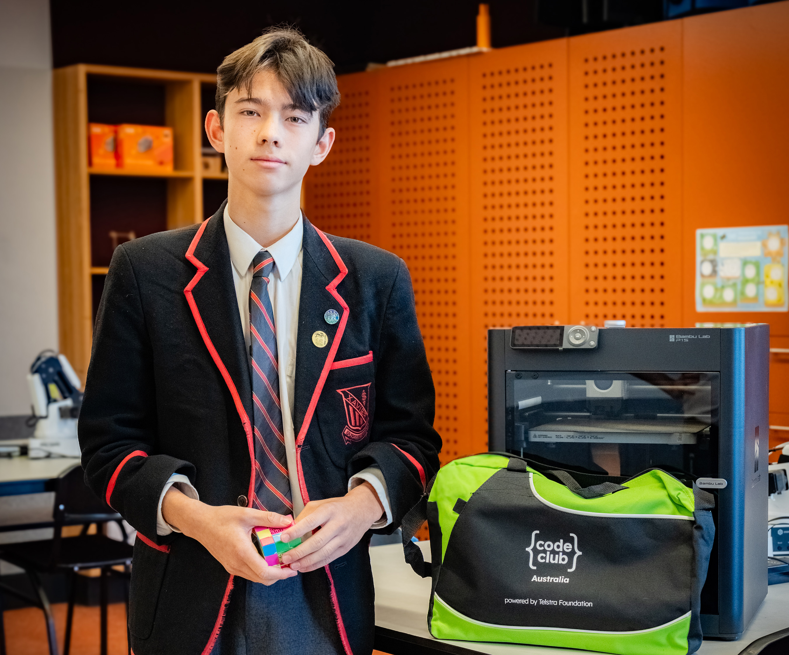 Xavier College student wins coding award