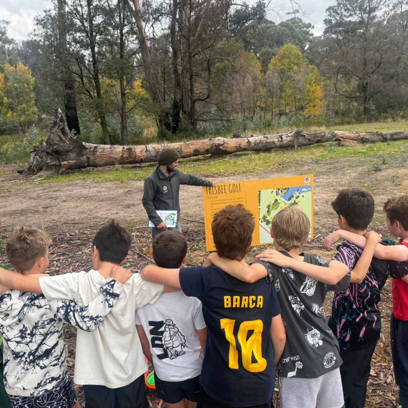 Students at camp