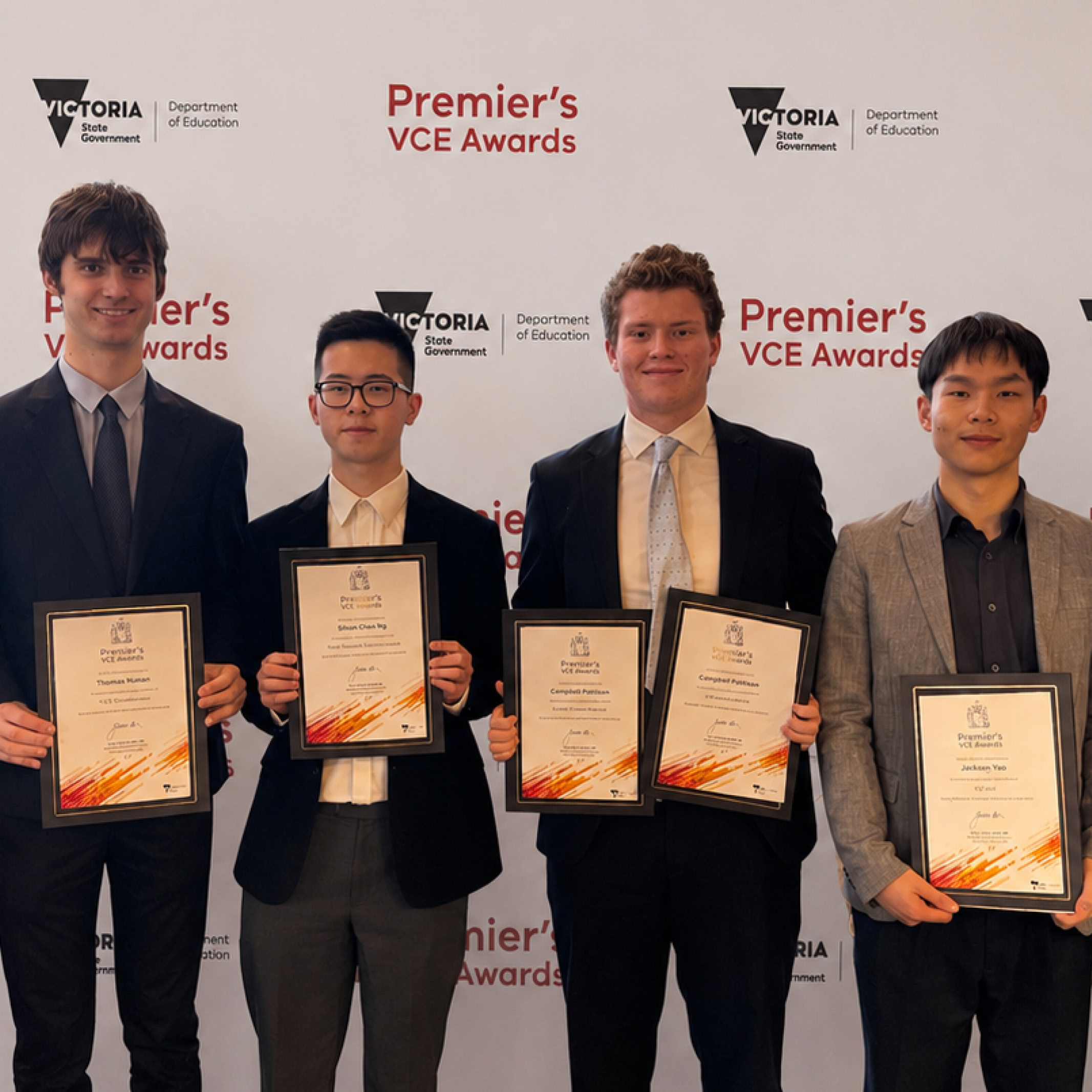 Xavier College students receive Premier's VCE Awards